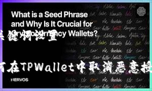 和关键词设置

如何在TPWallet中取消恶意授权？